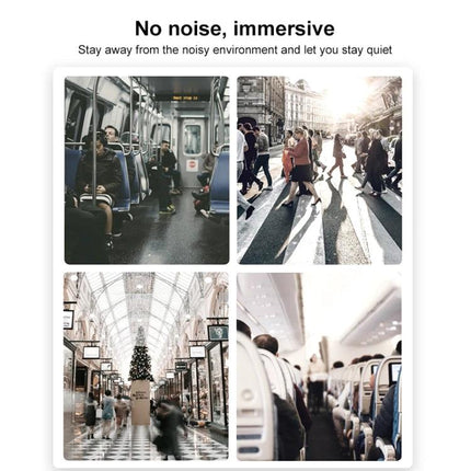 Awei Foldable Bluetooth Headset For Commuting And Remote Work with ANC for quiet commuting and remote work