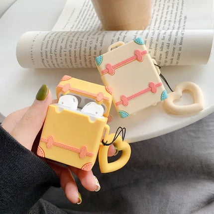Protective Silicone Case for Daily AirPods Carry in Bright Colors