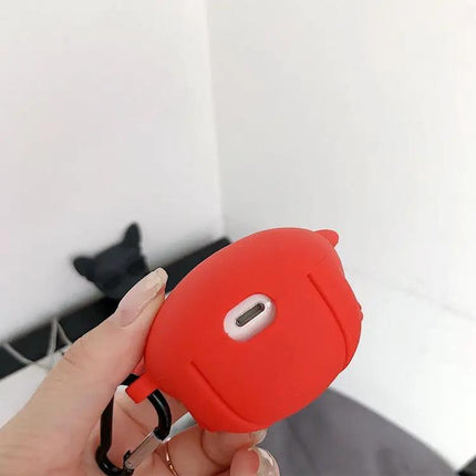 Fun Bulldog-Shaped Silicone Case for AirPods Daily Protection