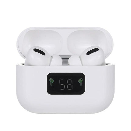 Wireless Earbuds For Commuting With Magnetic Charging Case with digital battery display, Bluetooth 5.0, touch controls, Siri-ready