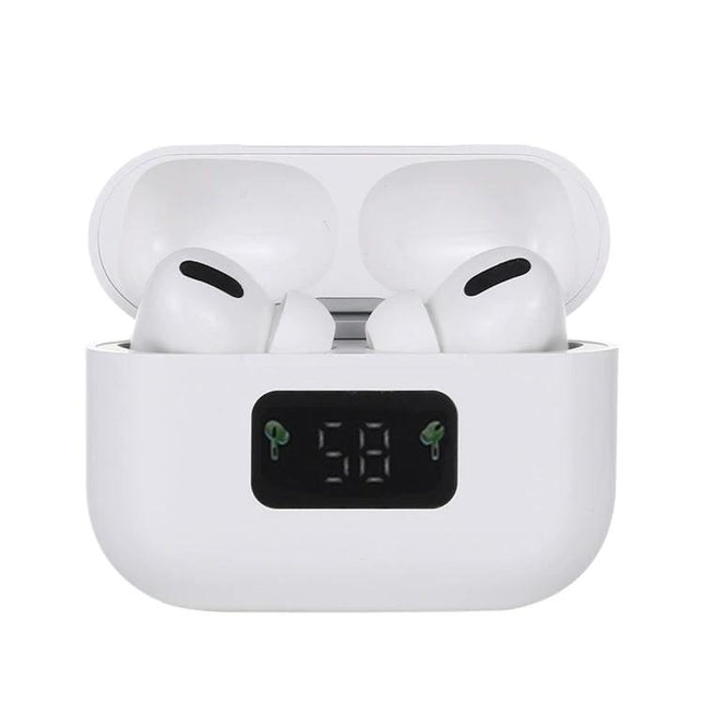 Wireless Earbuds For Commuting With Magnetic Charging Case with digital battery display, Bluetooth 5.0, touch controls, Siri-ready