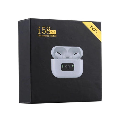Wireless Earbuds For Commuting With Magnetic Charging Case i58 TWS Bluetooth 5.0 touch controls commuter