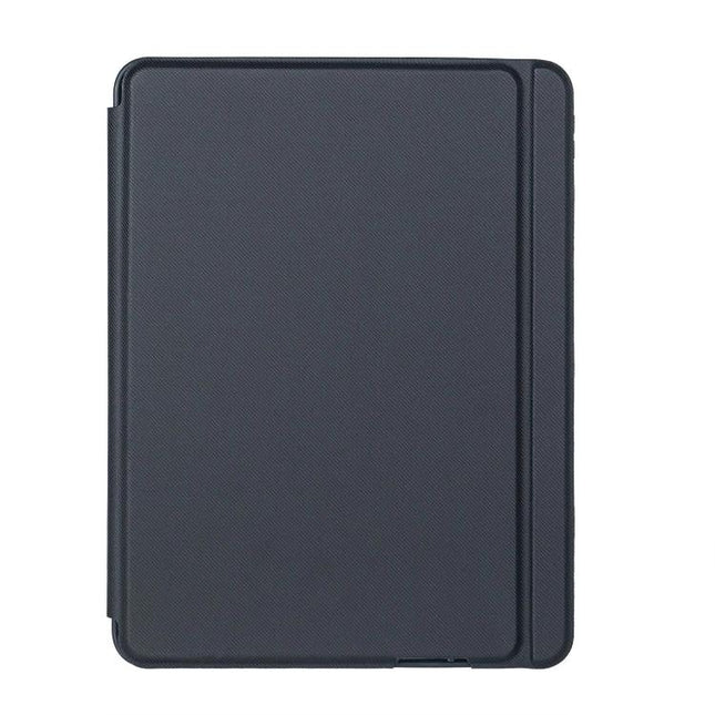 Rotating Backlit Bluetooth Keyboard Case for iPad Air 11-inch 2024 and Pro 11 - slim protective folio case with magnetic cover and elastic strap