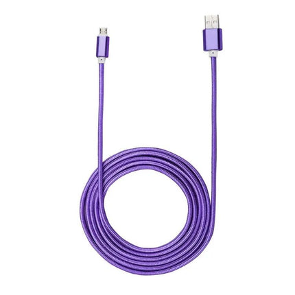 Stylish Woven Cable for Everyday Device Charging on the Go