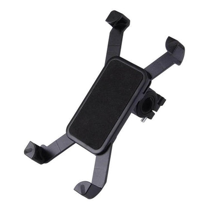 360 Degree Rotating Bicycle Phone Holder On Bike Handlebar secure clamp on handlebar with 360-degree rotation for phones on bikes, motorbikes, prams
