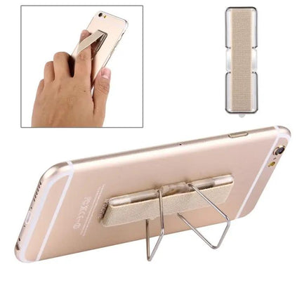 Adjustable Adhesive Phone Stand With Slim Finger Grip
