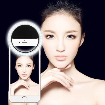 Clip-On Light for Everyday Selfie Moments at Home and Outings