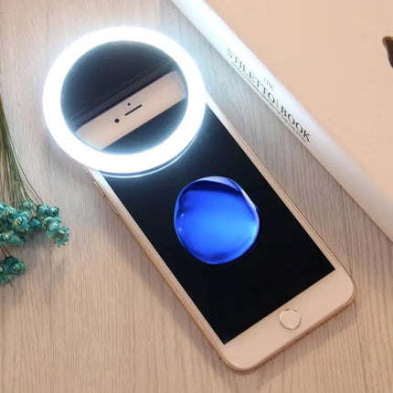 Clip-On Light for Everyday Selfie Moments at Home and Outings