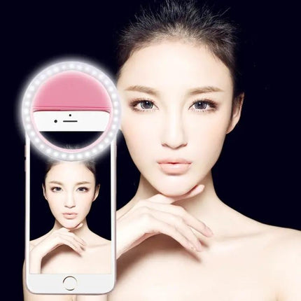 Clip-On Light for Everyday Selfie Moments at Home and Outings