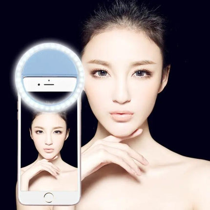 Clip-On Light for Everyday Selfie Moments at Home and Outings