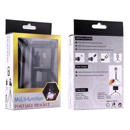 Adjustable Tripod Holder for Smartphones, Tablets, and Cameras