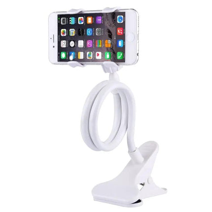Universal Flexible Long Arm Phone and Tablet Holder for Bedside Use
