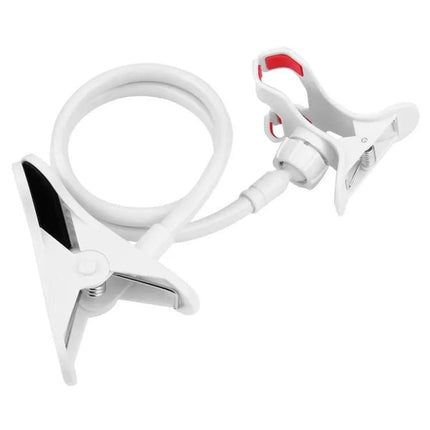 Universal Flexible Long Arm Phone and Tablet Holder for Bedside Use