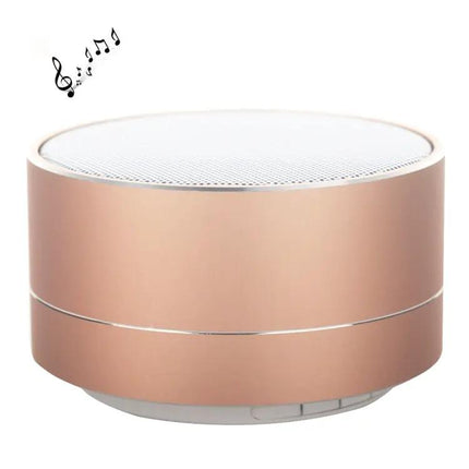 Compact Bluetooth Speaker With LED Light
