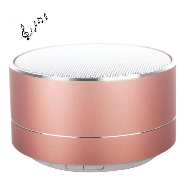 Compact Bluetooth Speaker With LED Light
