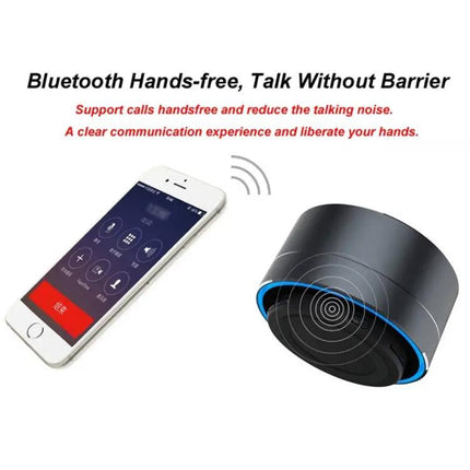 Compact Bluetooth Speaker With LED Light