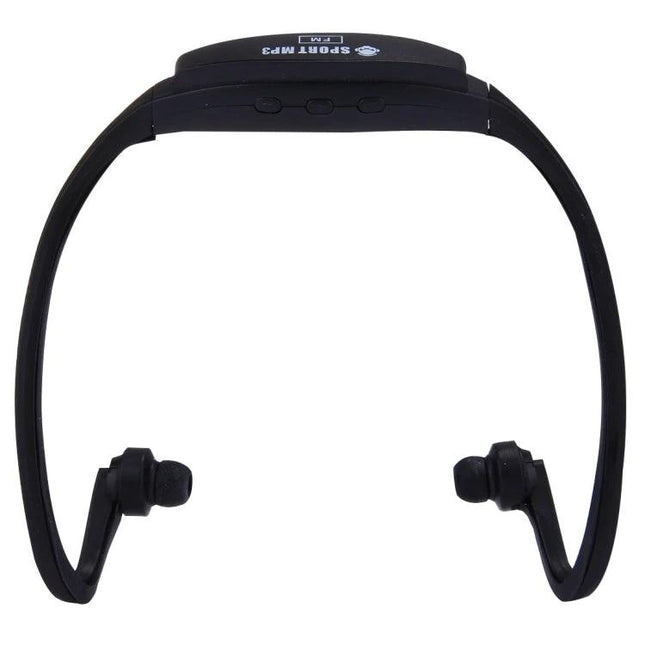 Sports Headphones With Micro SD Playback For Running And Cycling lightweight secure-fit sports earphones with microSD slot for playlists