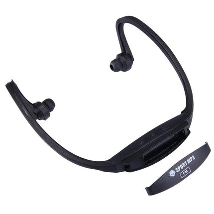 Sports Headphones With Micro SD Playback For Running And Cycling lightweight secure fit for runners and cyclists