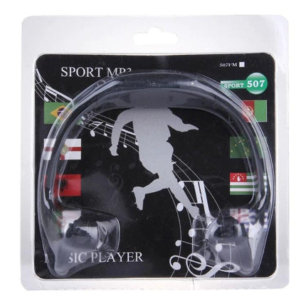 Sports Headphones With Micro SD Playback For Running And Cycling lightweight secure fit waterproof design for runners
