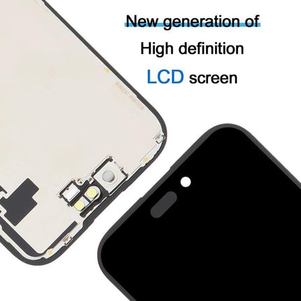 Replacement Screen for Everyday iPhone 16 Use - high-definition LCD replacement front screen assembly for cracked or unresponsive displays