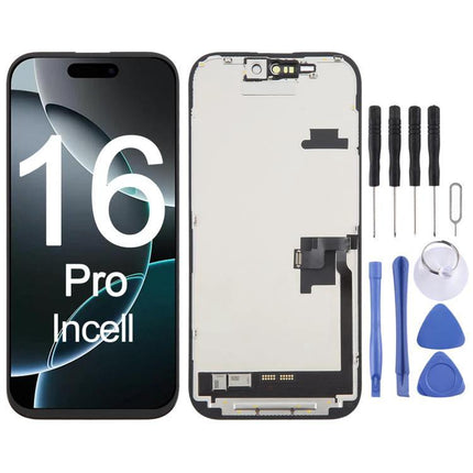 iPhone 16 Pro Replacement Screen for Daily Phone Use - replacement display assembly with tools for repairing cracked iPhone 16 Pro screen