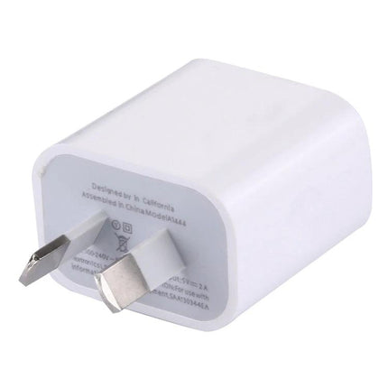 Compact Charger for Daily Device Powering at Home and Travel — white dual USB wall adapter for phone and tablet charging
