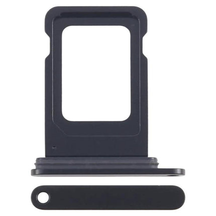 Essential SIM Card Tray for Daily iPhone Connectivity — black replacement SIM tray and ejector for iPhone 16e, secure fit for everyday use