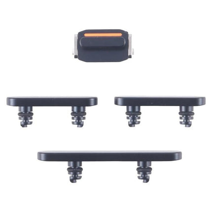 Essential Replacement for iPhone 16e Buttons in Daily Phone Use - black power and volume button set for iPhone 16e