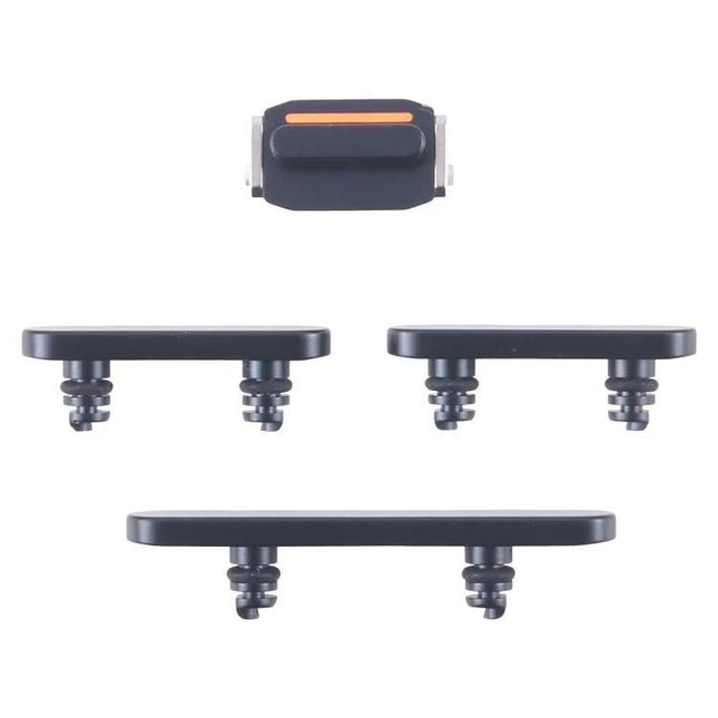 Essential Replacement for iPhone 16e Buttons in Daily Phone Use - black power and volume button set for iPhone 16e