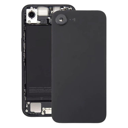 Replacement Back Cover for Everyday iPhone Protection and Repair - matte black iPhone 16e rear housing replacement part