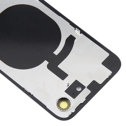 Replacement Back Cover for Everyday iPhone Protection and Repair - black iPhone 16e inner back plate with camera cutout and adhesive