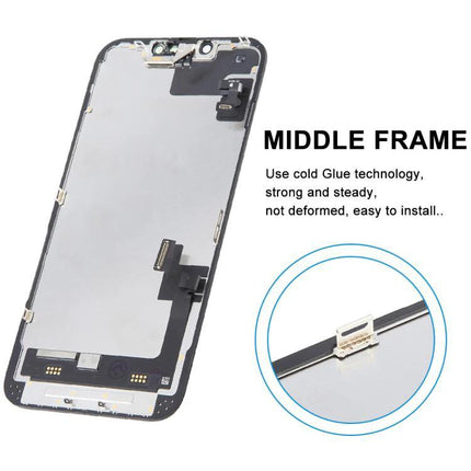 Essential iPhone 16e Screen Replacement for Everyday Connectivity - replacement middle frame and display assembly kit for cracked screens