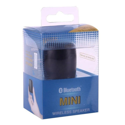 Compact Bluetooth Speaker For Music And Hands Free Calls portable mini wireless speaker in retail blue packaging with handle