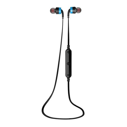 Awei Sport Bluetooth Earphones With Inline Controls black sport earbuds with inline mic and single-button remote for running