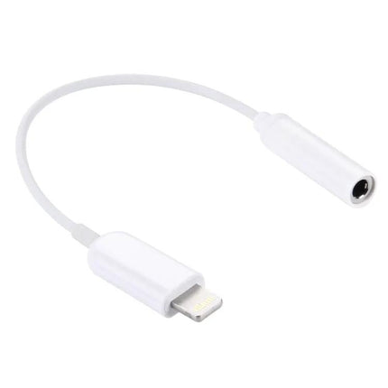 8-Pin Male To 3.5mm AUX Female Adapter Cable 10cm For iOS