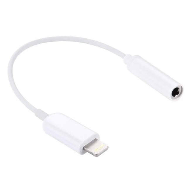 8-Pin Male To 3.5mm AUX Female Adapter Cable 10cm For iOS | Syndmart