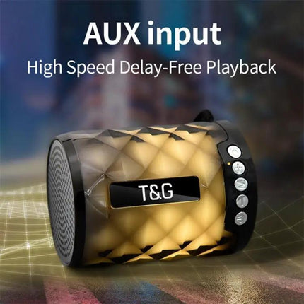 T And G Compact Bluetooth Speaker For Home Use