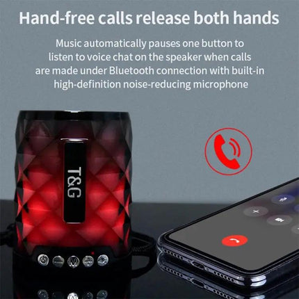 T And G Compact Bluetooth Speaker For Home Use