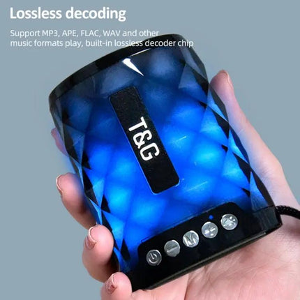T And G Compact Bluetooth Speaker For Home Use