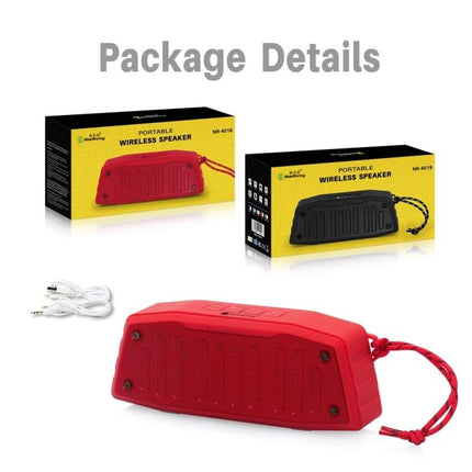 NewRixing Portable Bluetooth Speaker With Lanyard