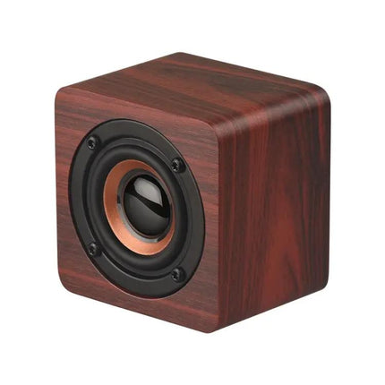 Wooden Bluetooth Speaker Compact Home Companion
