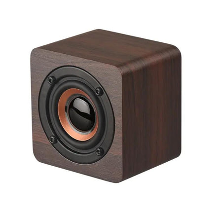 Wooden Bluetooth Speaker Compact Home Companion