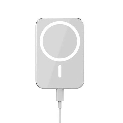 X16 Magnetic Car Vent Mount for Wireless Phone Charging — slim magnetic wireless charger attached to vent with USB cable