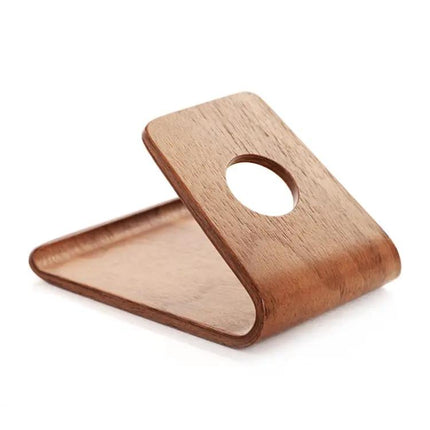 Lindens Wooden Desktop Phone Holder for Tablets and Phones