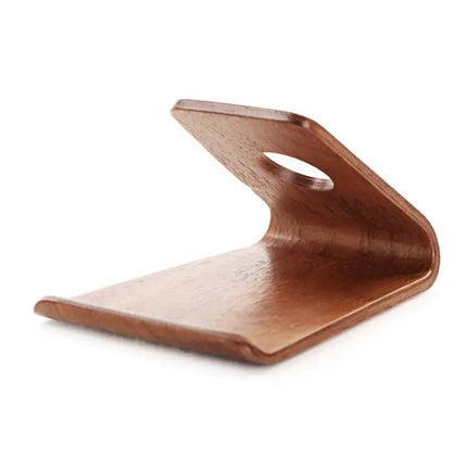 Lindens Wooden Desktop Phone Holder for Tablets and Phones