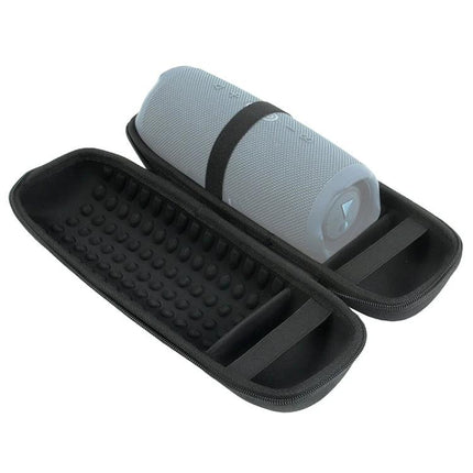 Portable Speaker Carry Case With Shoulder Strap For Travel - hard-shell travel case protects single speaker for hikers