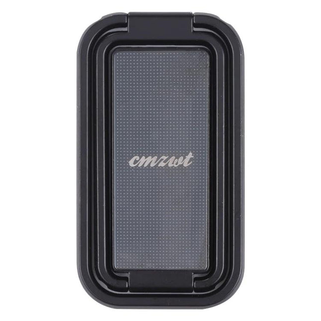 Cmzwt Adjustable Folding Magnetic Desk Phone Holder compact folded view on white background showing magnetic pad and logo