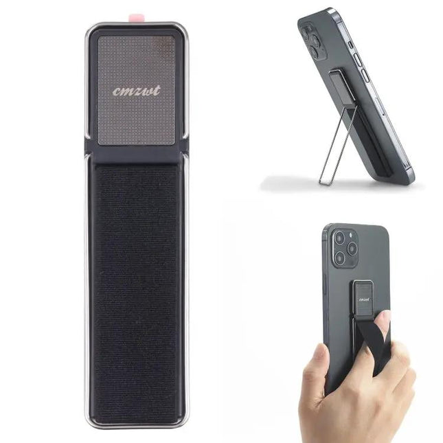 Cmzwt Adjustable Folding Magnetic Phone Holder with Grip | Syndmart