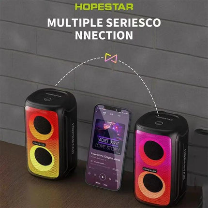 Hopestar Compact Bluetooth Speaker For Home Use