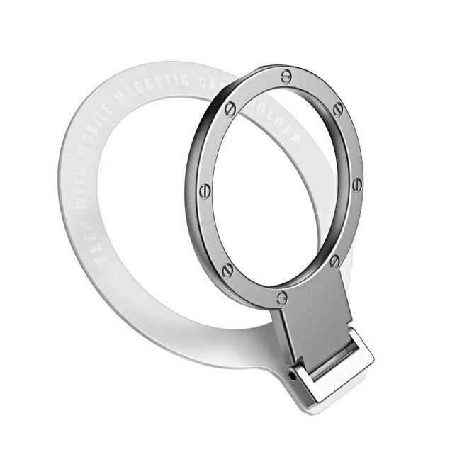 Ultra-Thin Metal Phone Holder for Hands-Free Viewing | Syndmart